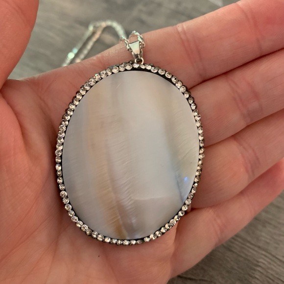 Abalone shell necklace set - Picture 10 of 14